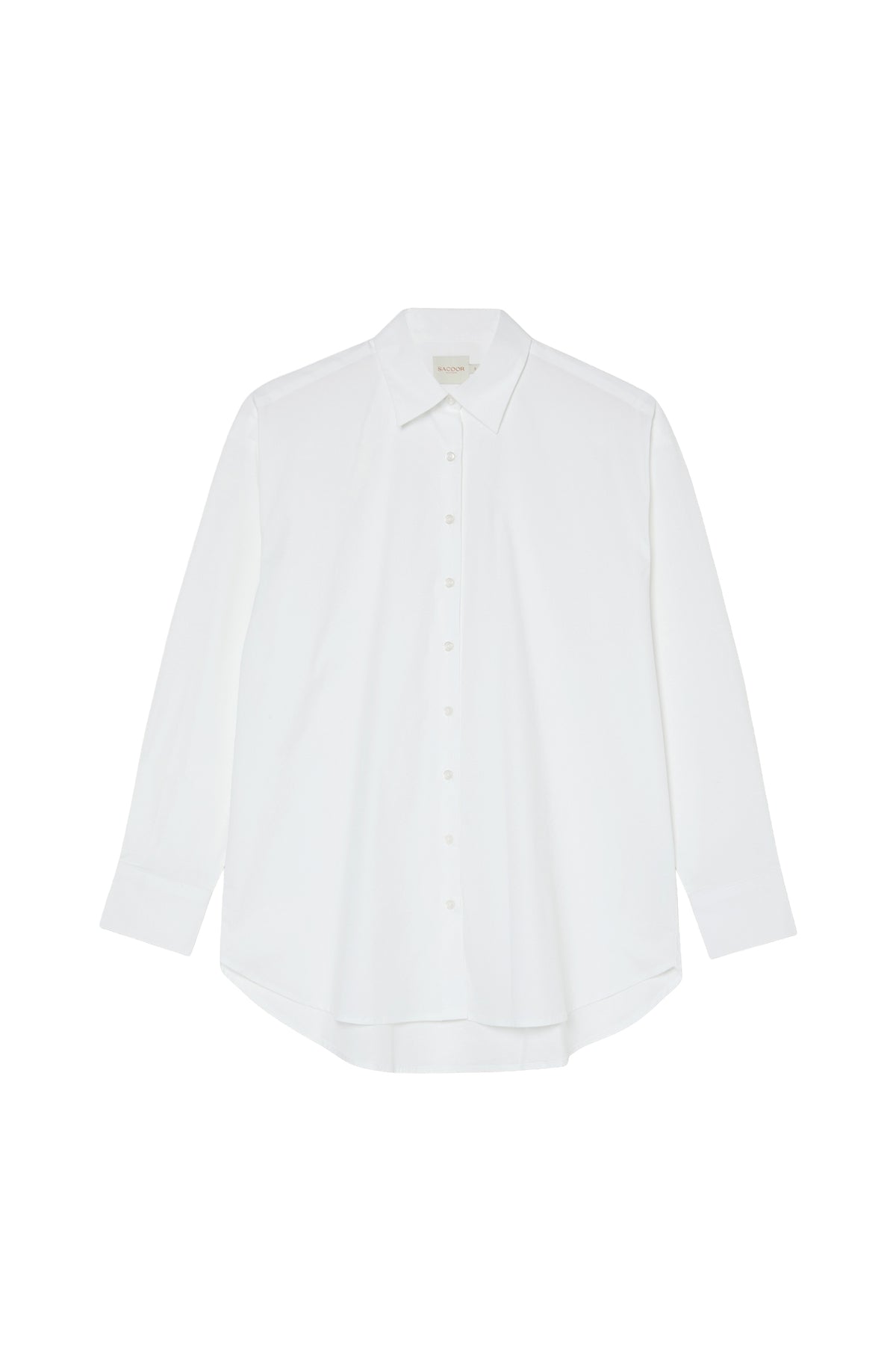 Loose Fit Plain Comfort Poplin Shirt