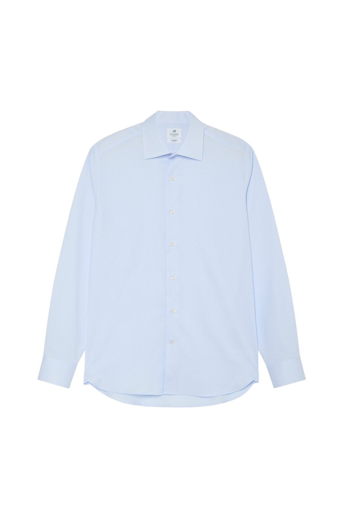 Slim Fit Dobby Formal Shirt With Oxford Collar