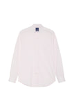 Slim Fit Striped Travel Shirt With Dublin Collar