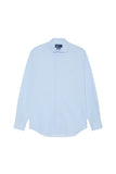Slim Fit Pyrus Striped Shirt With Soft Satin Finish