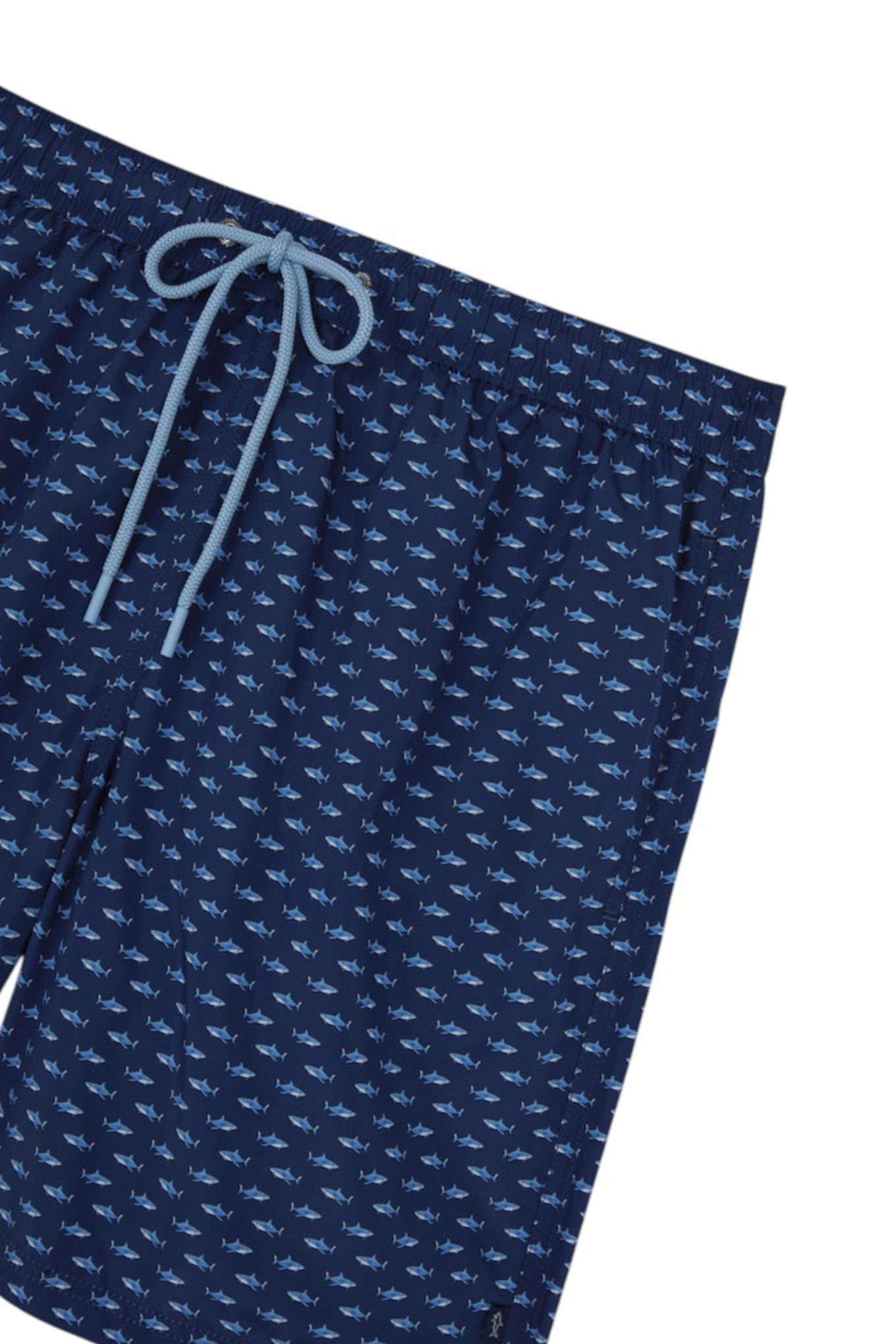 Men's Swimwear Shorts Blue with Patterns