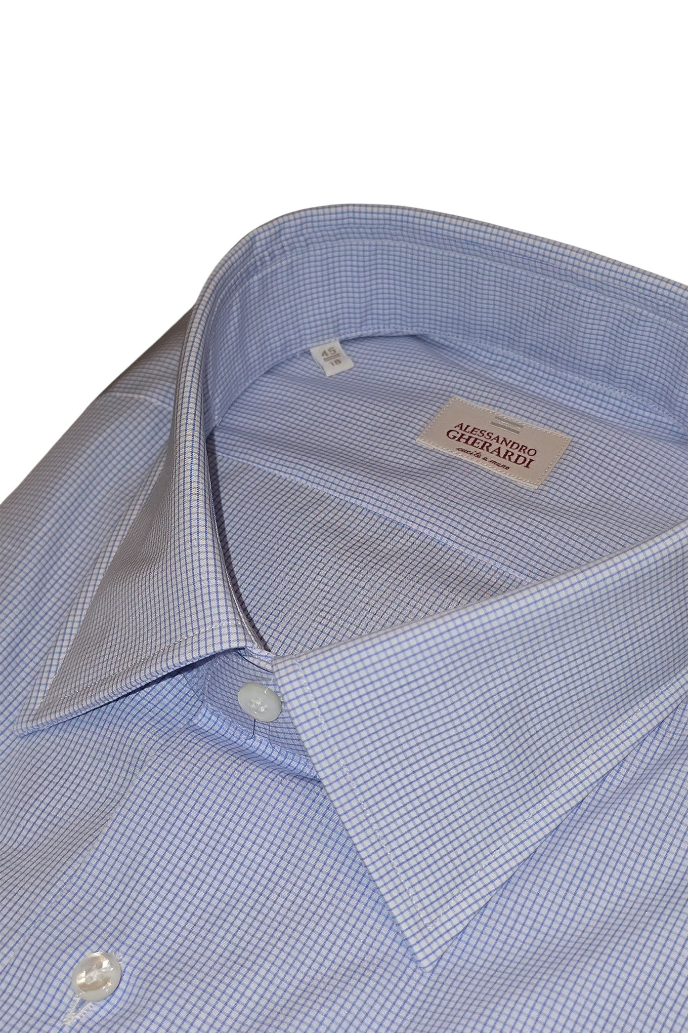 Alessandro Gherardi Torino Micro Check Shirt