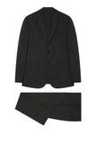 Slim Fit Lounge Travel Suit In Washable Wool