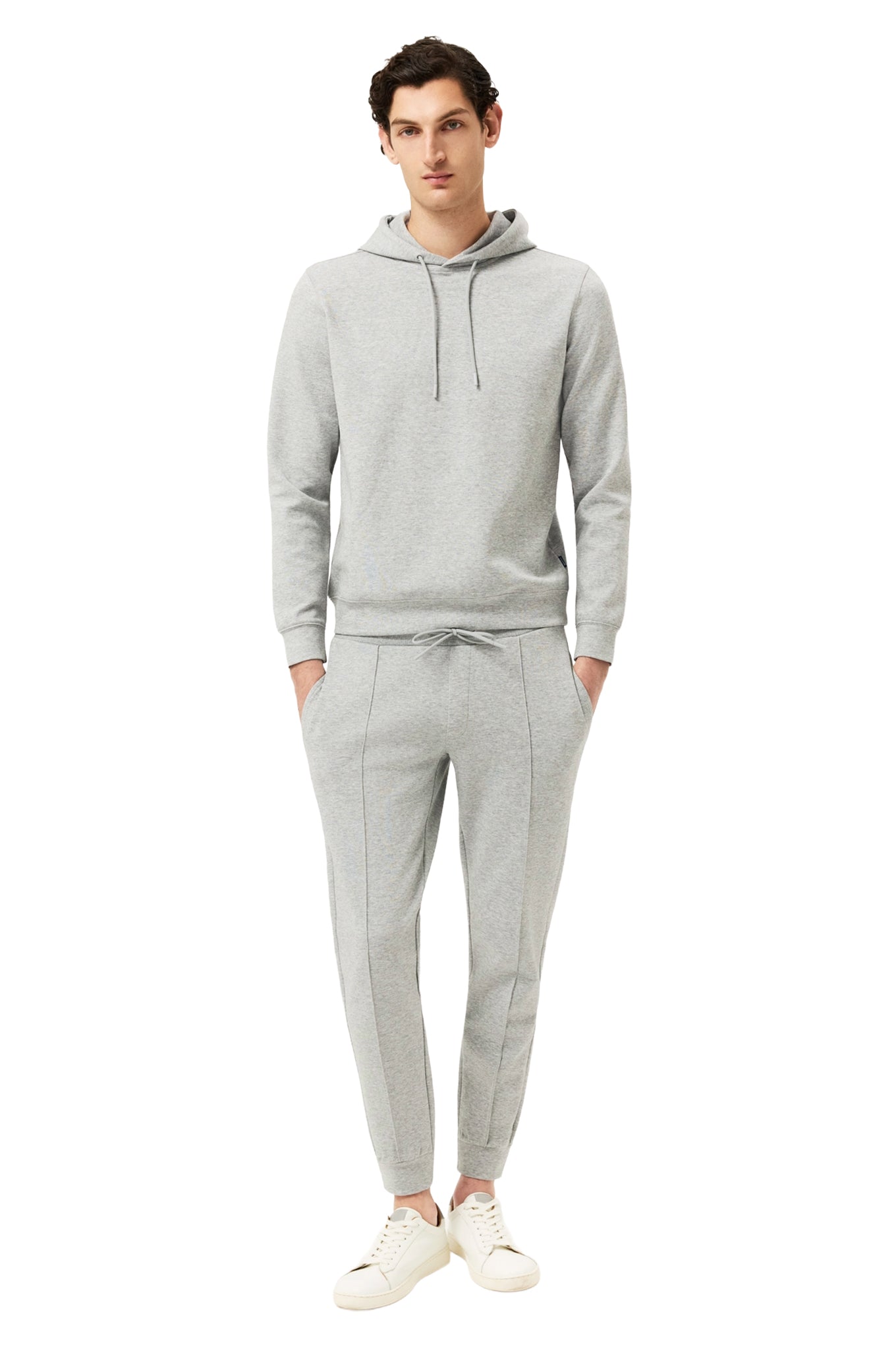 Cotton Fleece Jogger With Ribbed Waistband