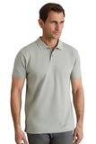Cotton piqué polo shirt young line