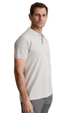 Cotton piqué polo shirt young line