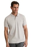 Cotton piqué polo shirt young line