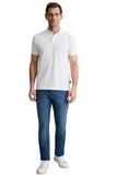 Cotton piqué polo shirt young line