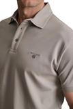 Interlock cotton polo shirt