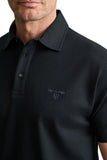 Interlock cotton polo shirt