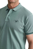 Cotton piqué polo shirt with contrast detailing