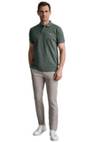 Cotton piqué polo shirt