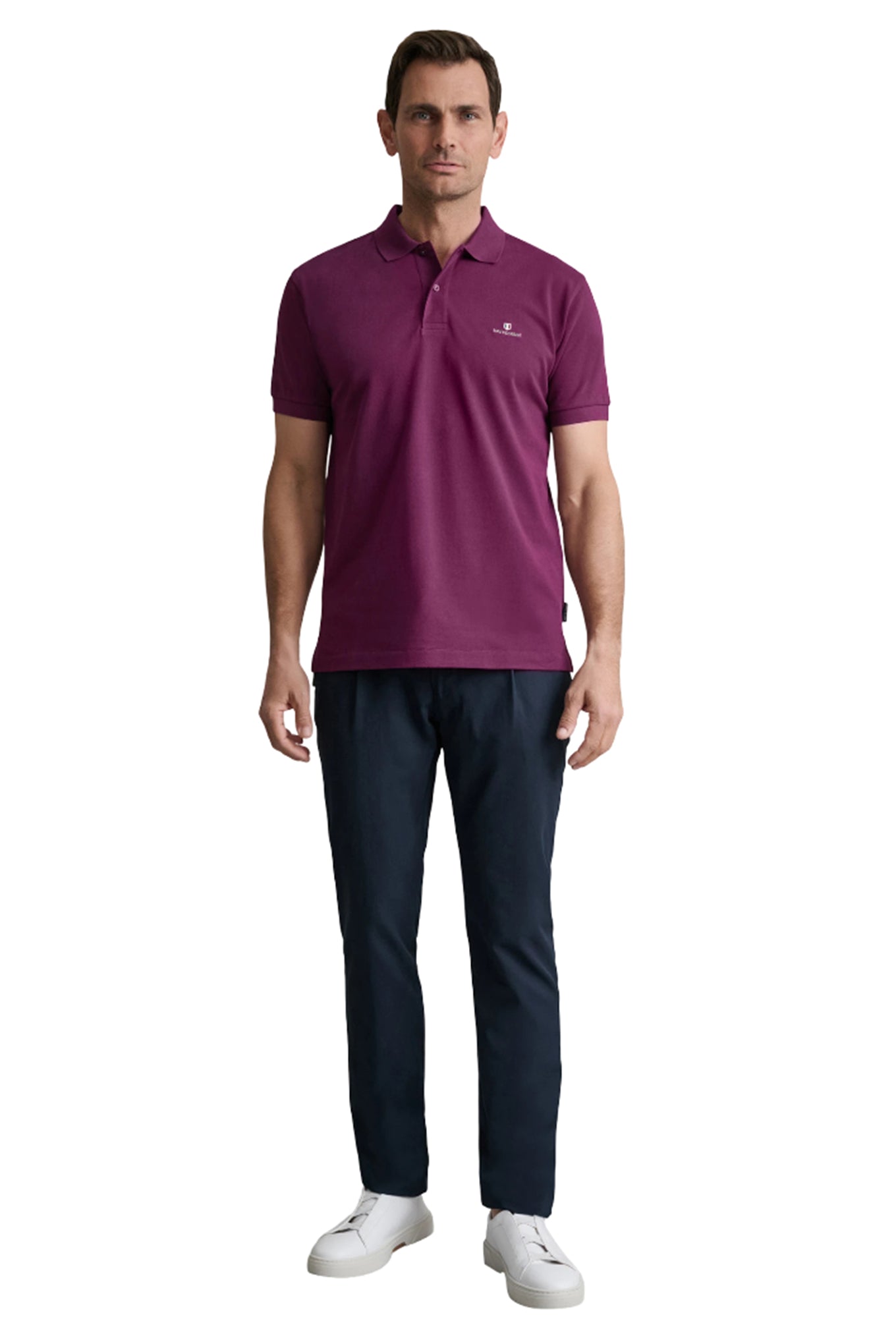Cotton piqué polo shirt