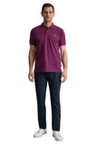 Cotton piqué polo shirt