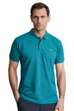 Cotton piqué polo shirt