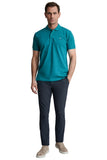 Cotton piqué polo shirt