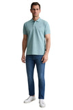 Cotton piqué polo shirt