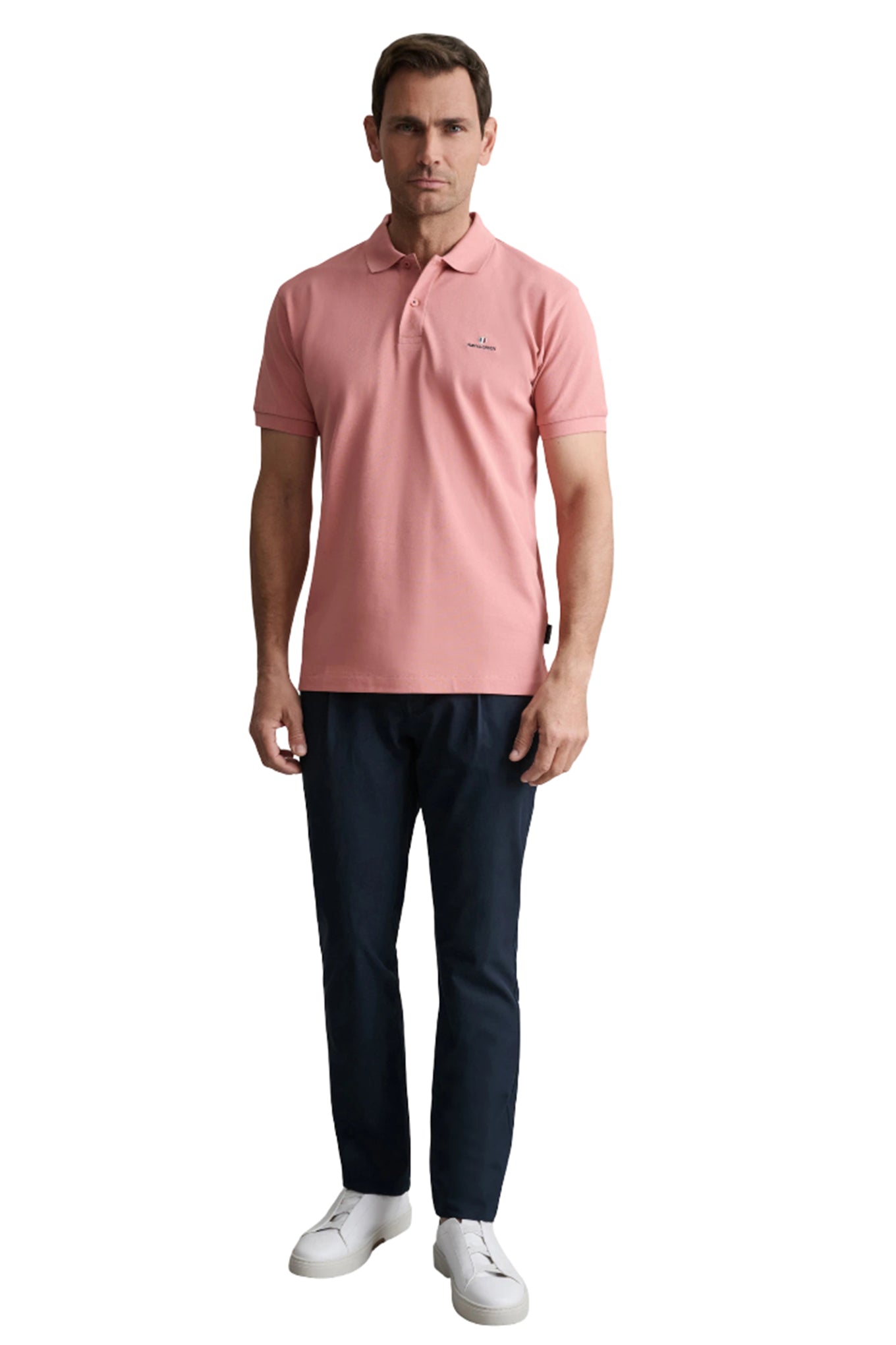 Cotton piqué polo shirt