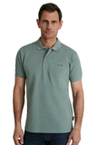Cotton piqué polo shirt