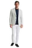 Linen haute couture blazer