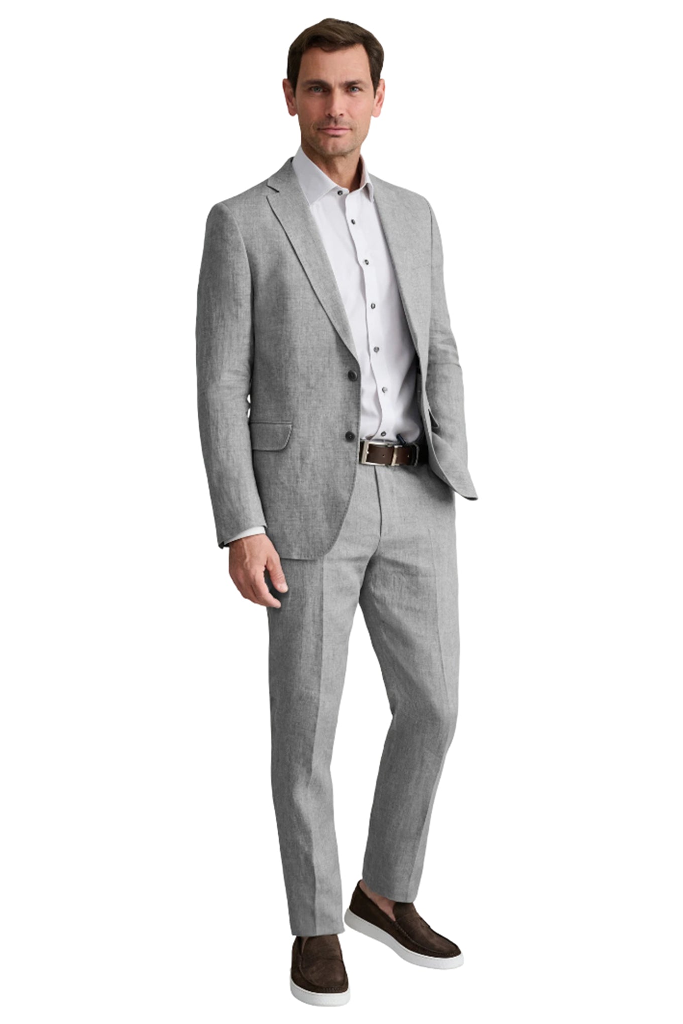 Linen haute couture blazer