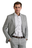 Linen haute couture blazer
