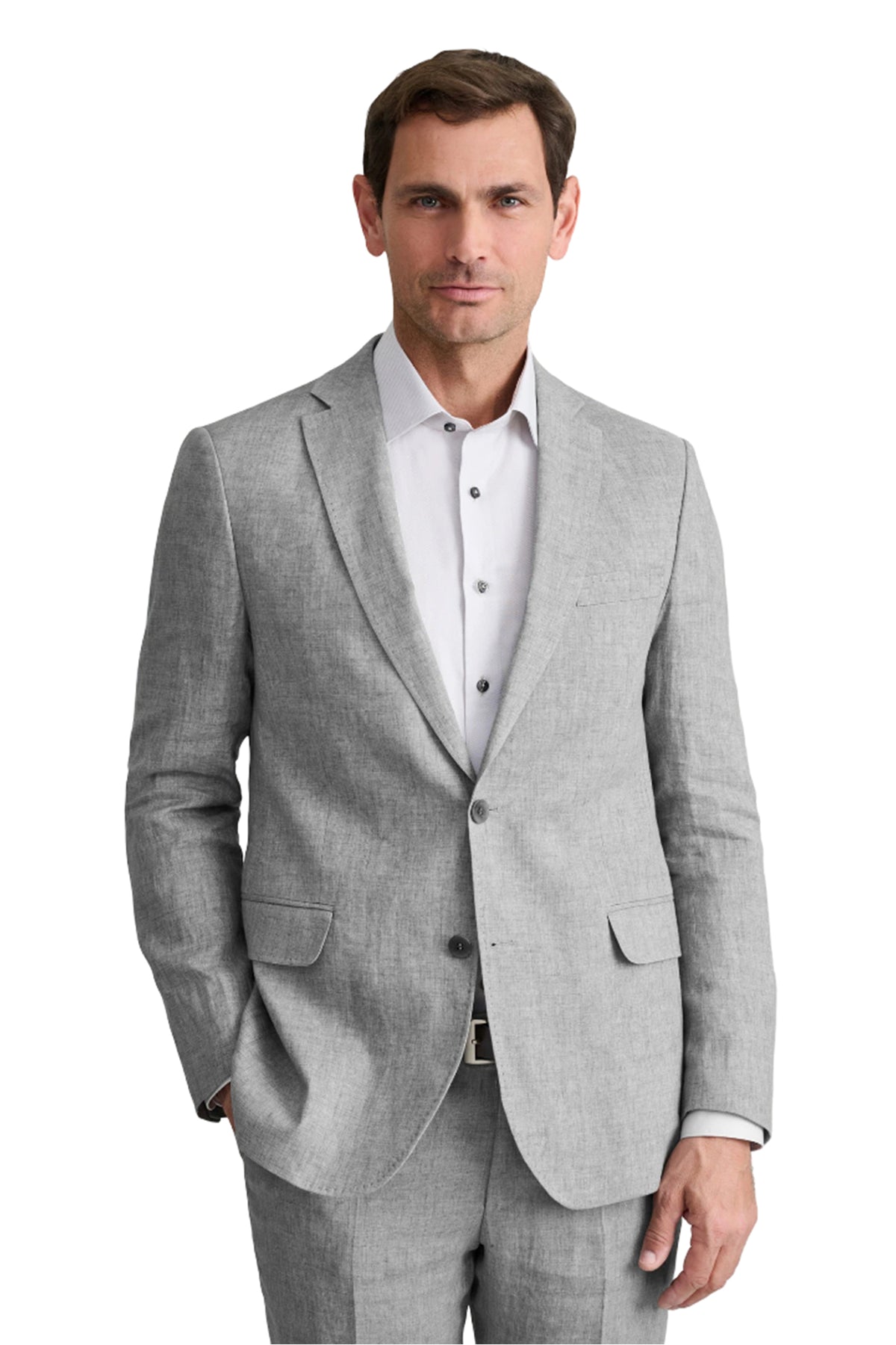 Linen haute couture blazer