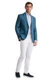 Wool linen haute couture blazer