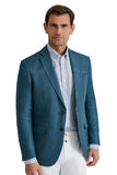 Wool linen haute couture blazer