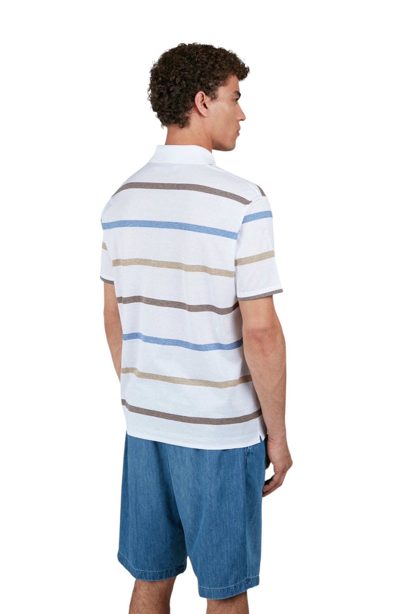Paul & Shark - Striped short-sleeve polo shirt
