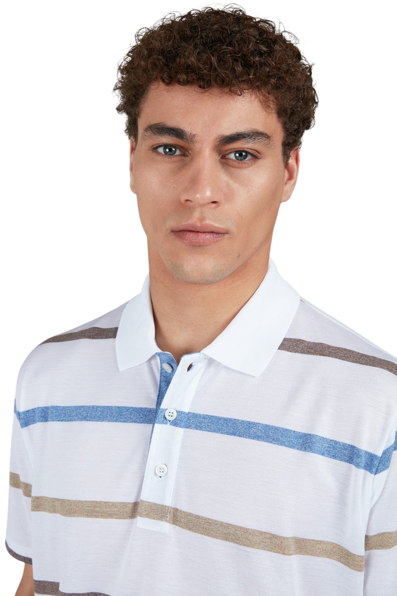 Paul & Shark - Striped short-sleeve polo shirt
