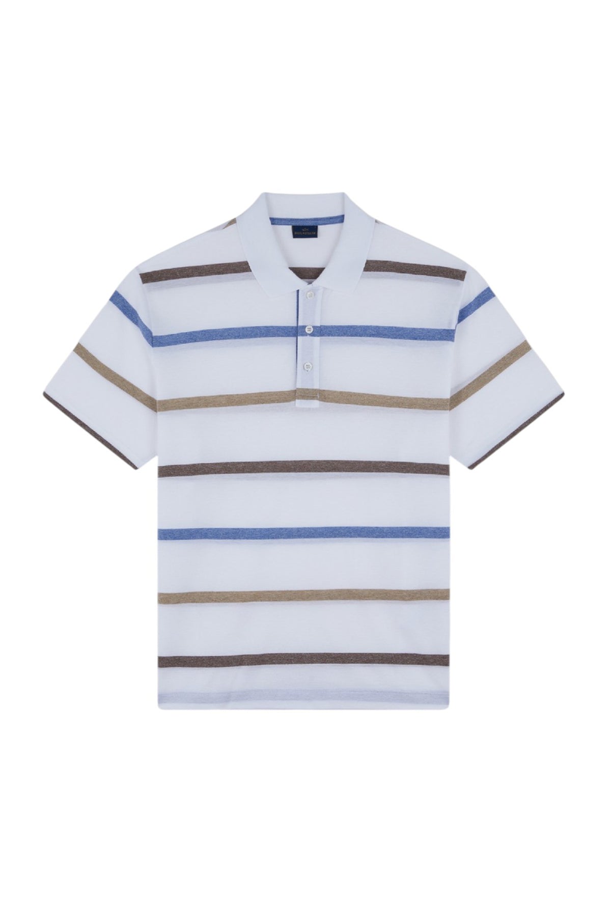 Paul & Shark - Striped short-sleeve polo shirt