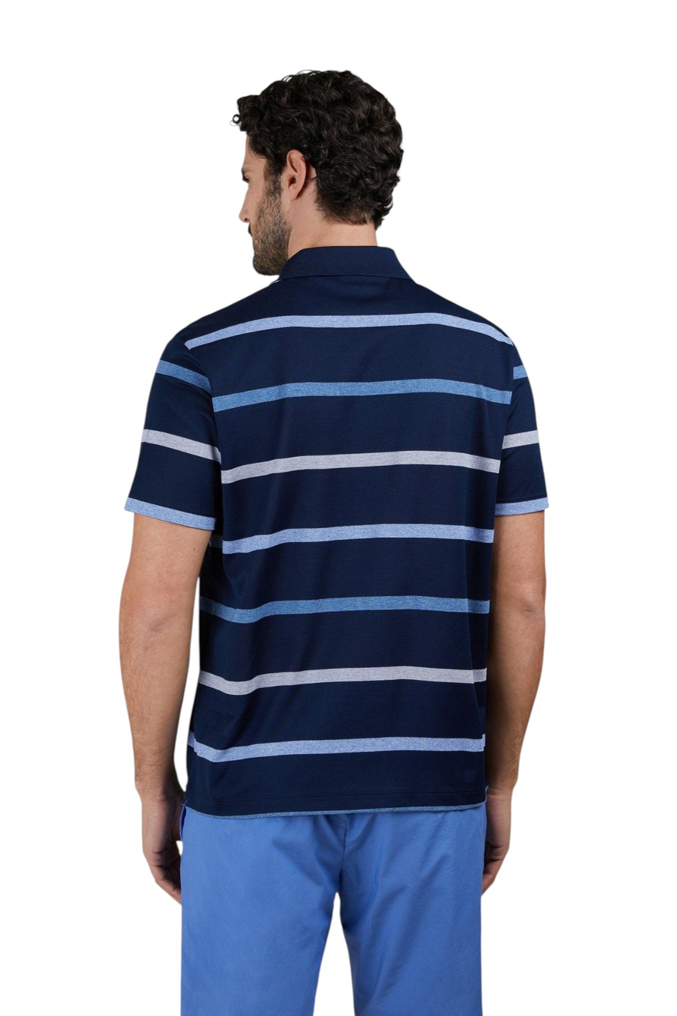 Paul & Shark - Striped short-sleeve polo shirt