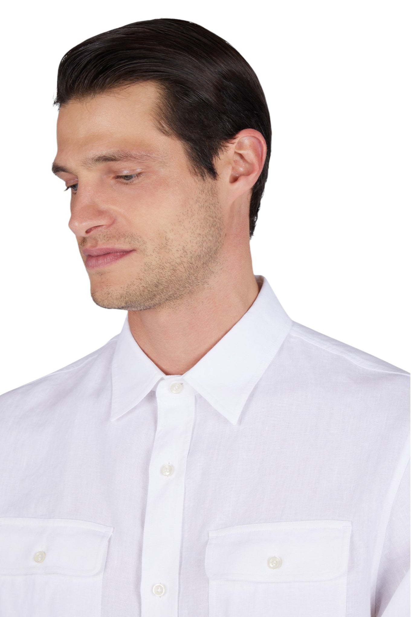 Linen overshirt