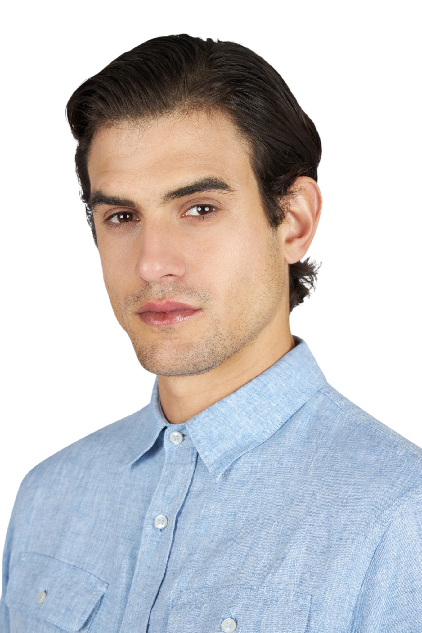 Linen overshirt
