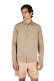 Linen overshirt