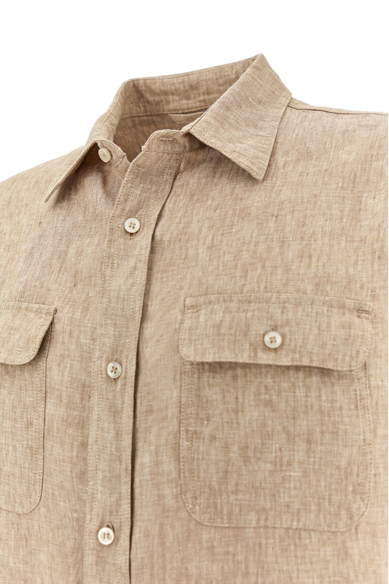 Linen overshirt