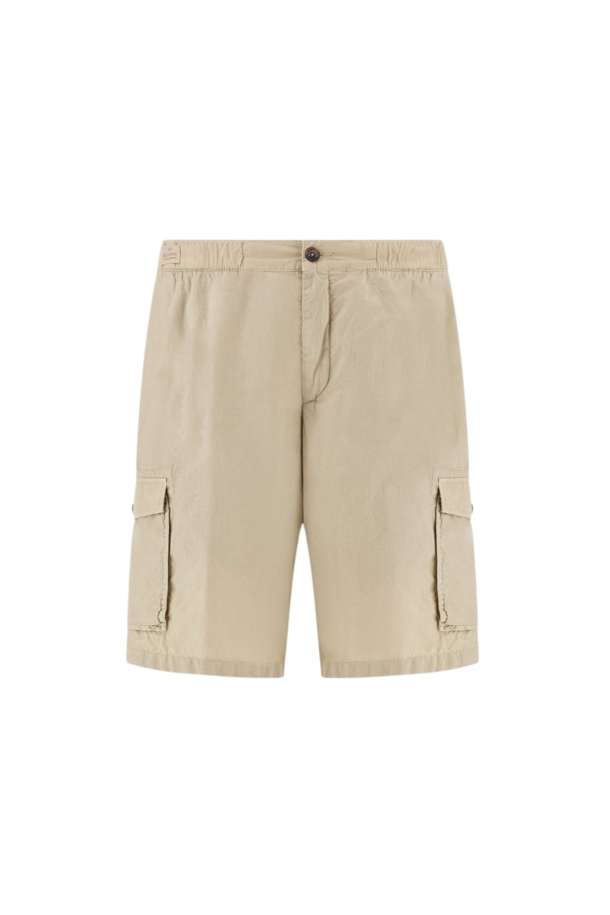 Cargo bermuda in Ultralight Poplin cotton