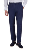 Linen chino pants with drawstring