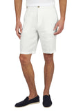 Linen bermuda