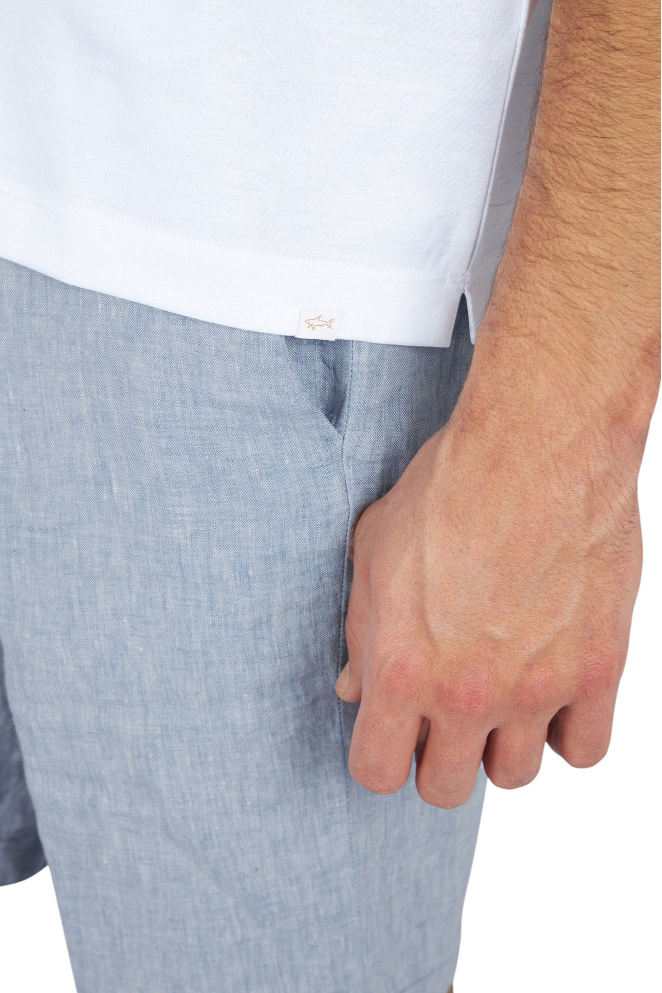 Linen bermuda