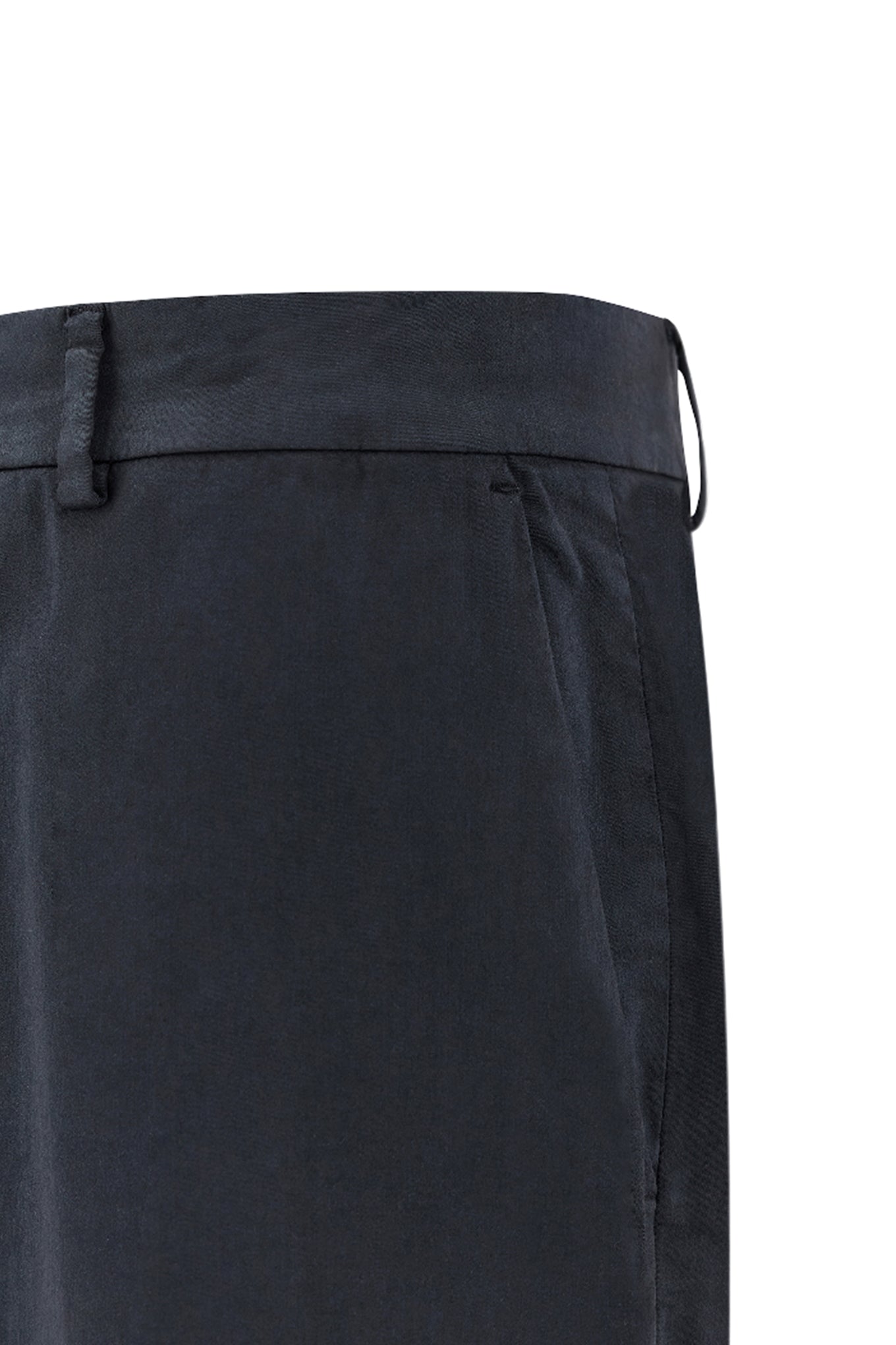 Silk and stretch cotton chino pants