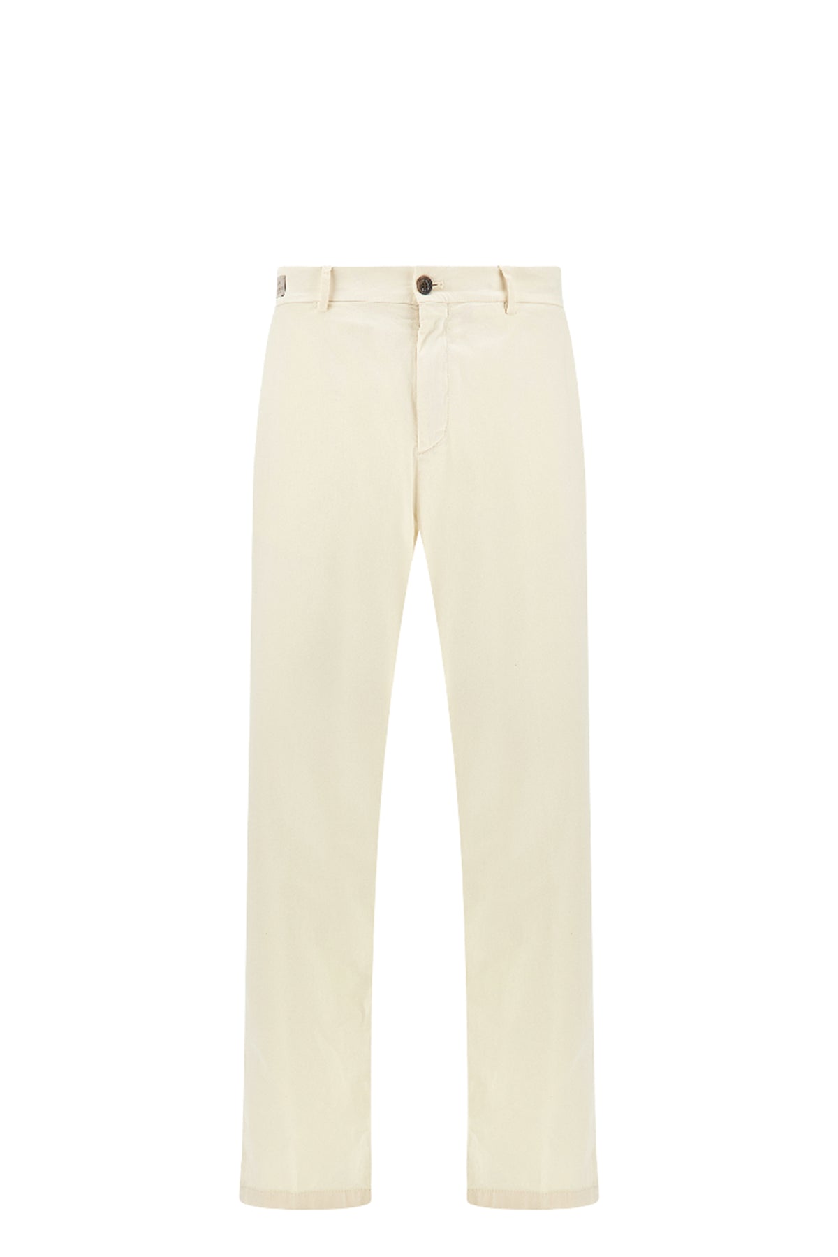 Silk and stretch cotton chino pants