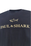 Double mercerised cotton jersey T-Shirt with embroidered logo