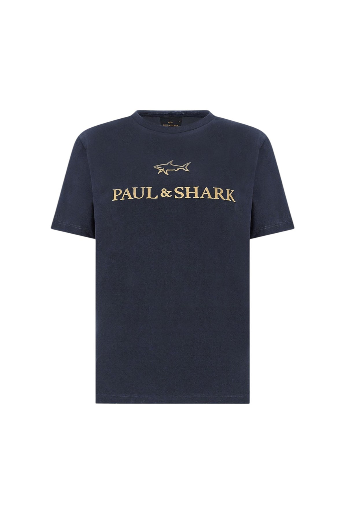 Double mercerised cotton jersey T-Shirt with embroidered logo