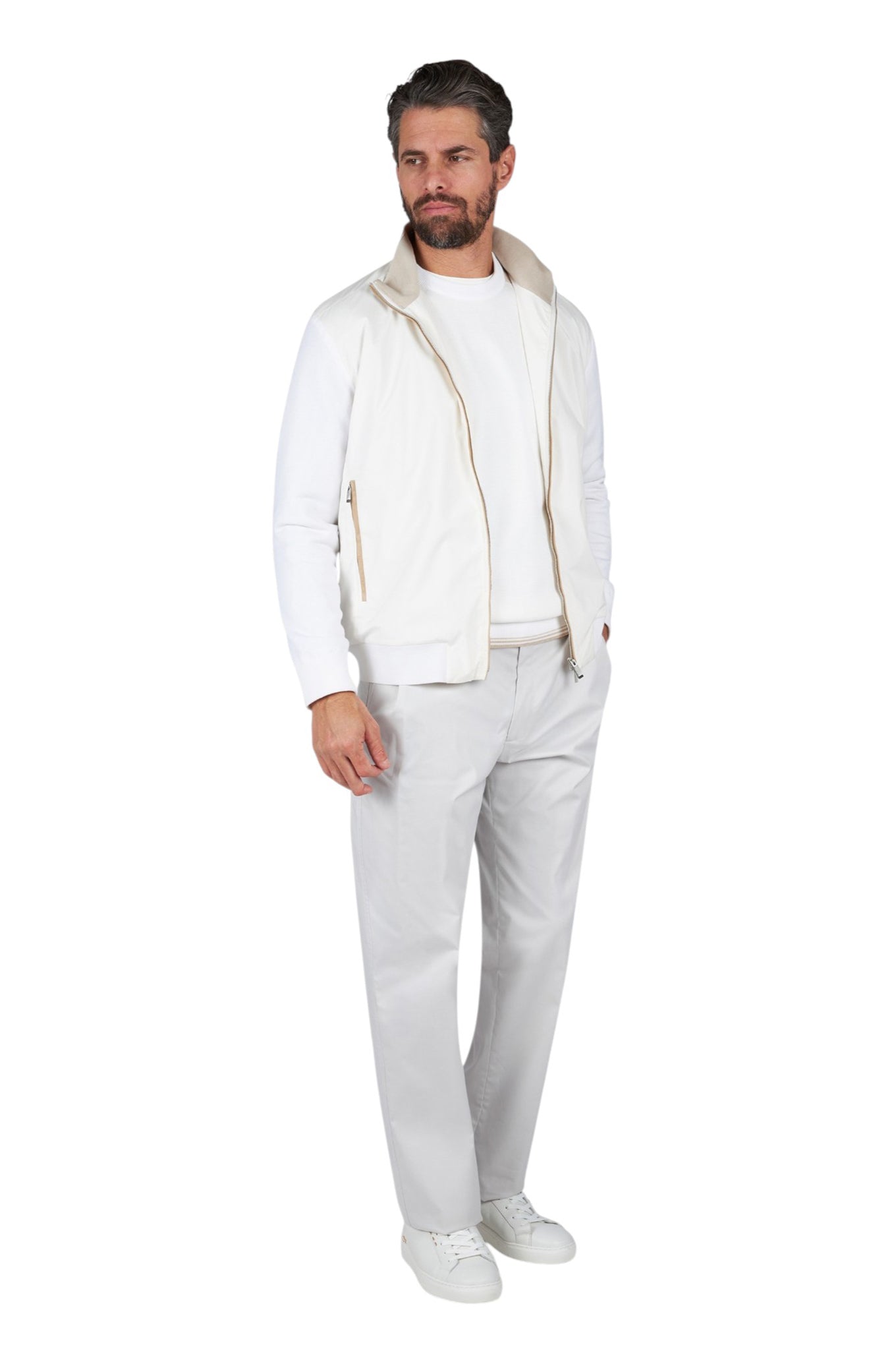 Hybrid in Summer Wool and Typhoon Platinum