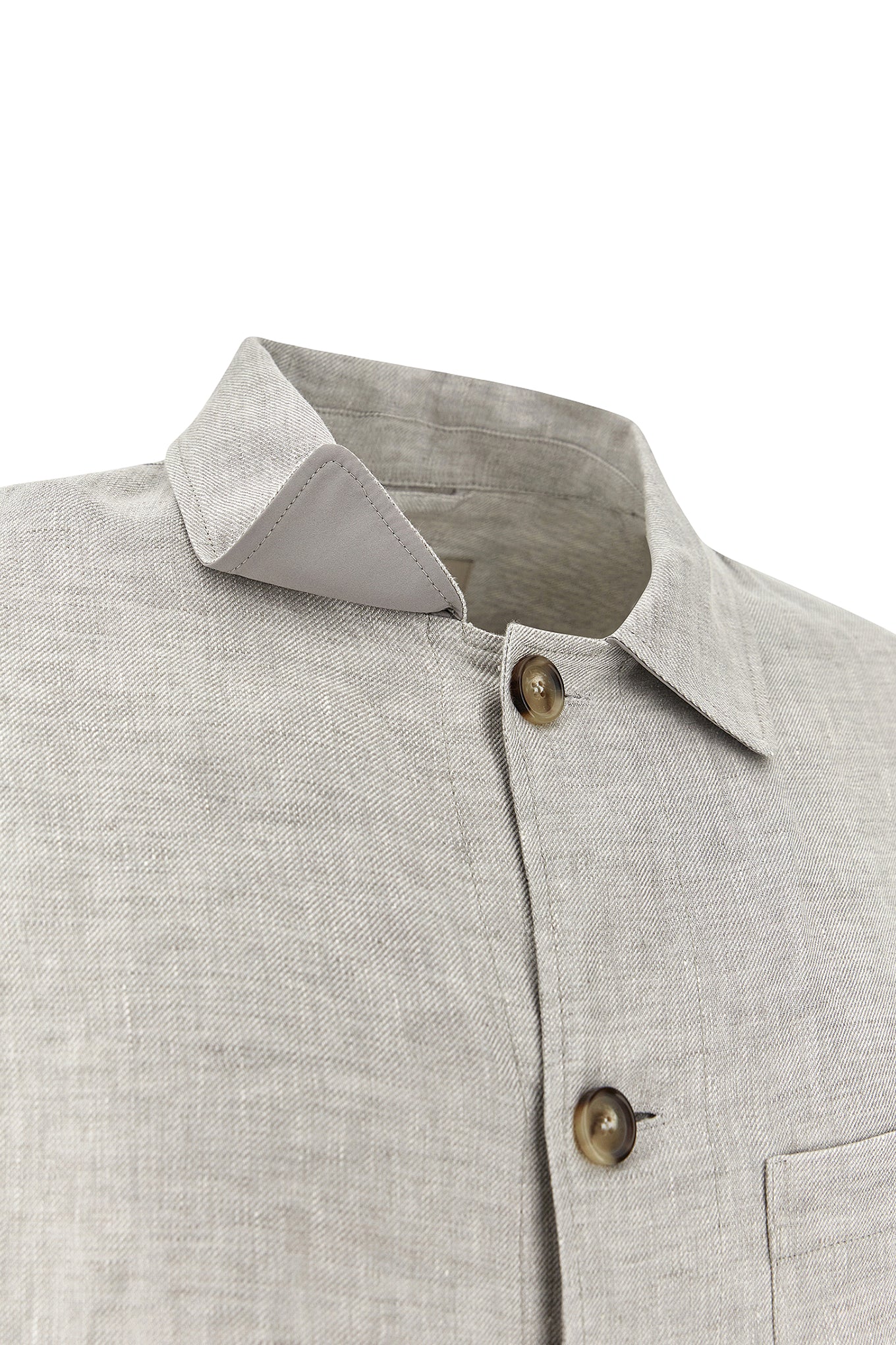 Chore overshirt in linen