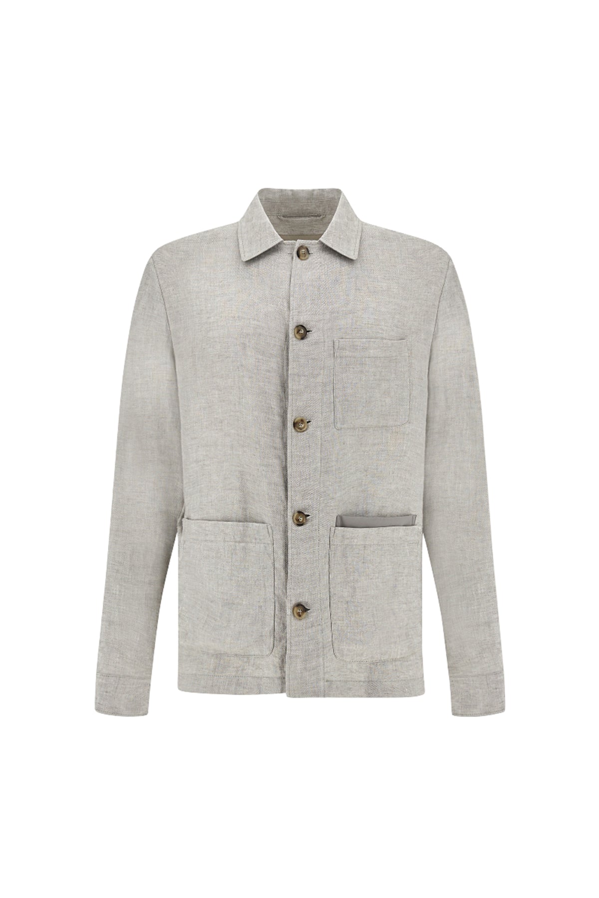 Chore overshirt in linen