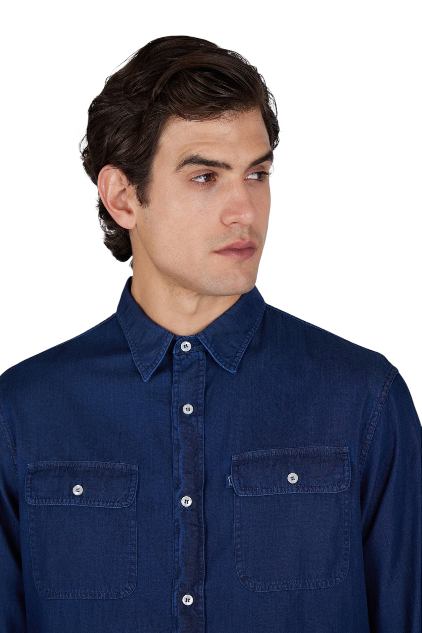 XSoft shirt in Giza cotton denim