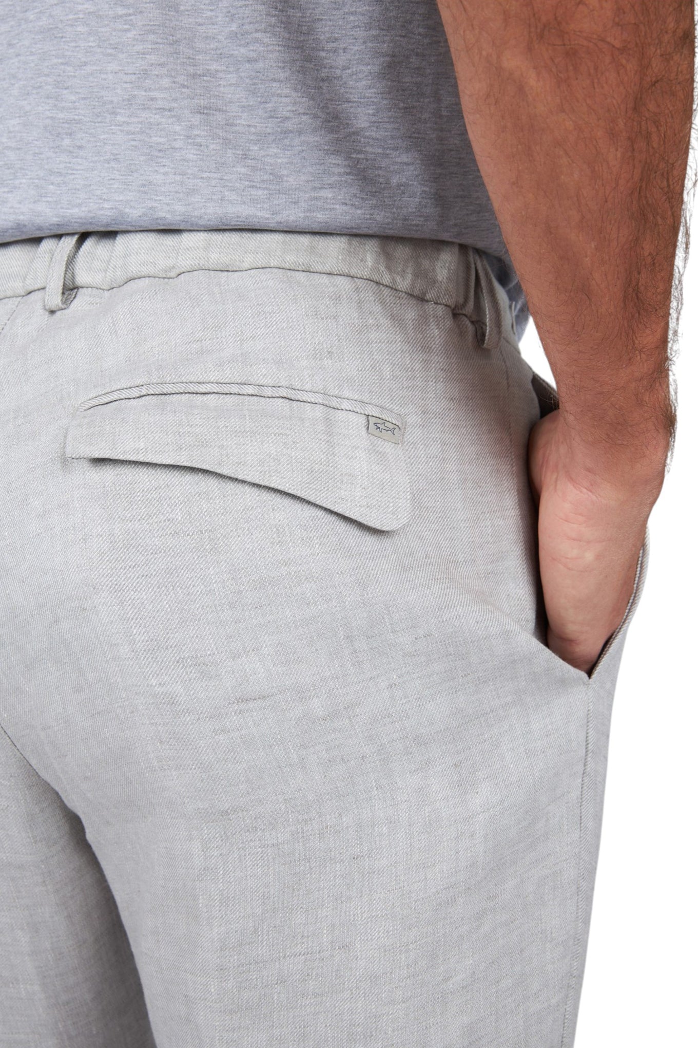 Linen chino trousers